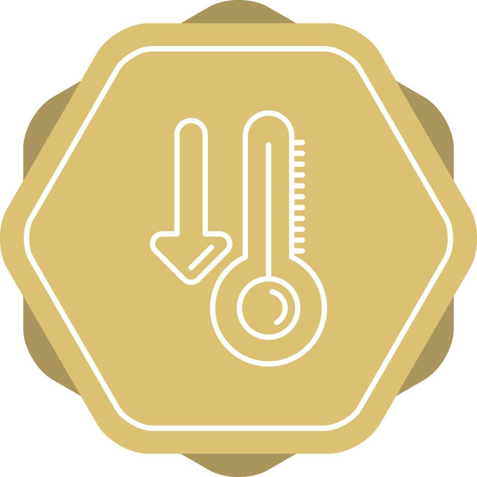 Low Temperature Vector Icon