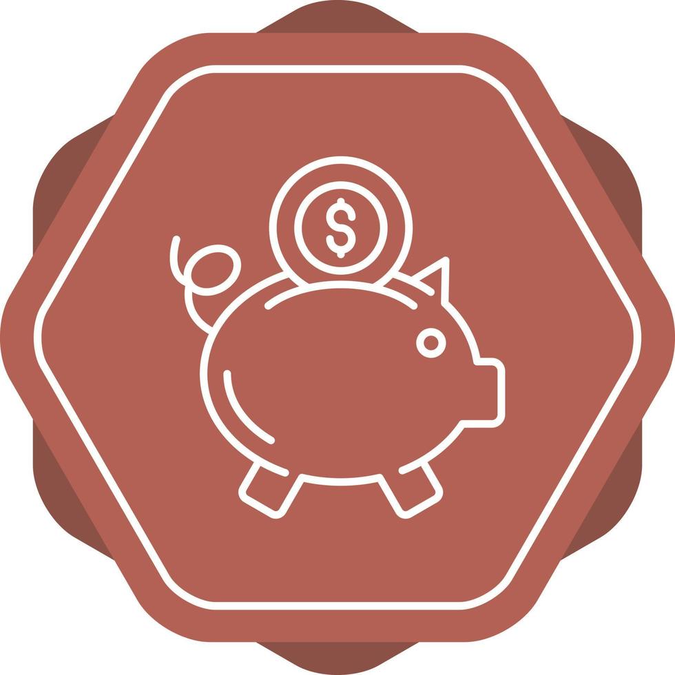 Piggy Bank Vector Icon