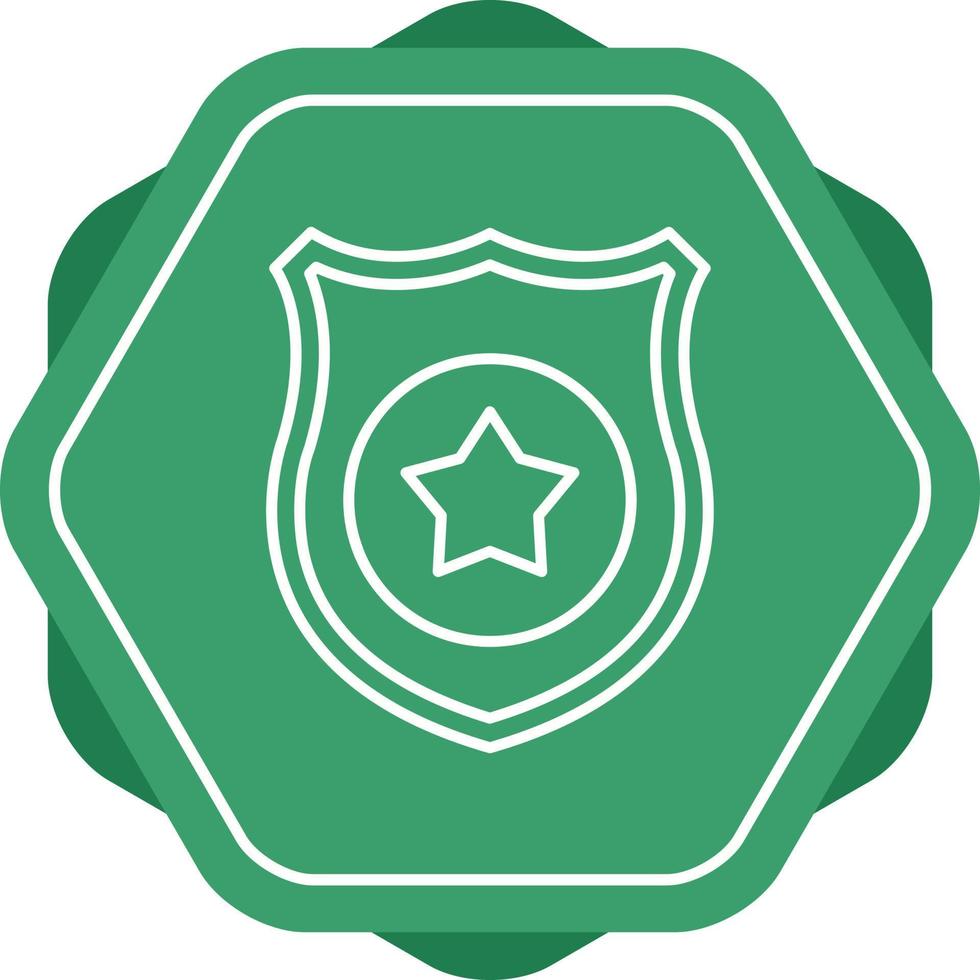 Police Shield Vector Icon