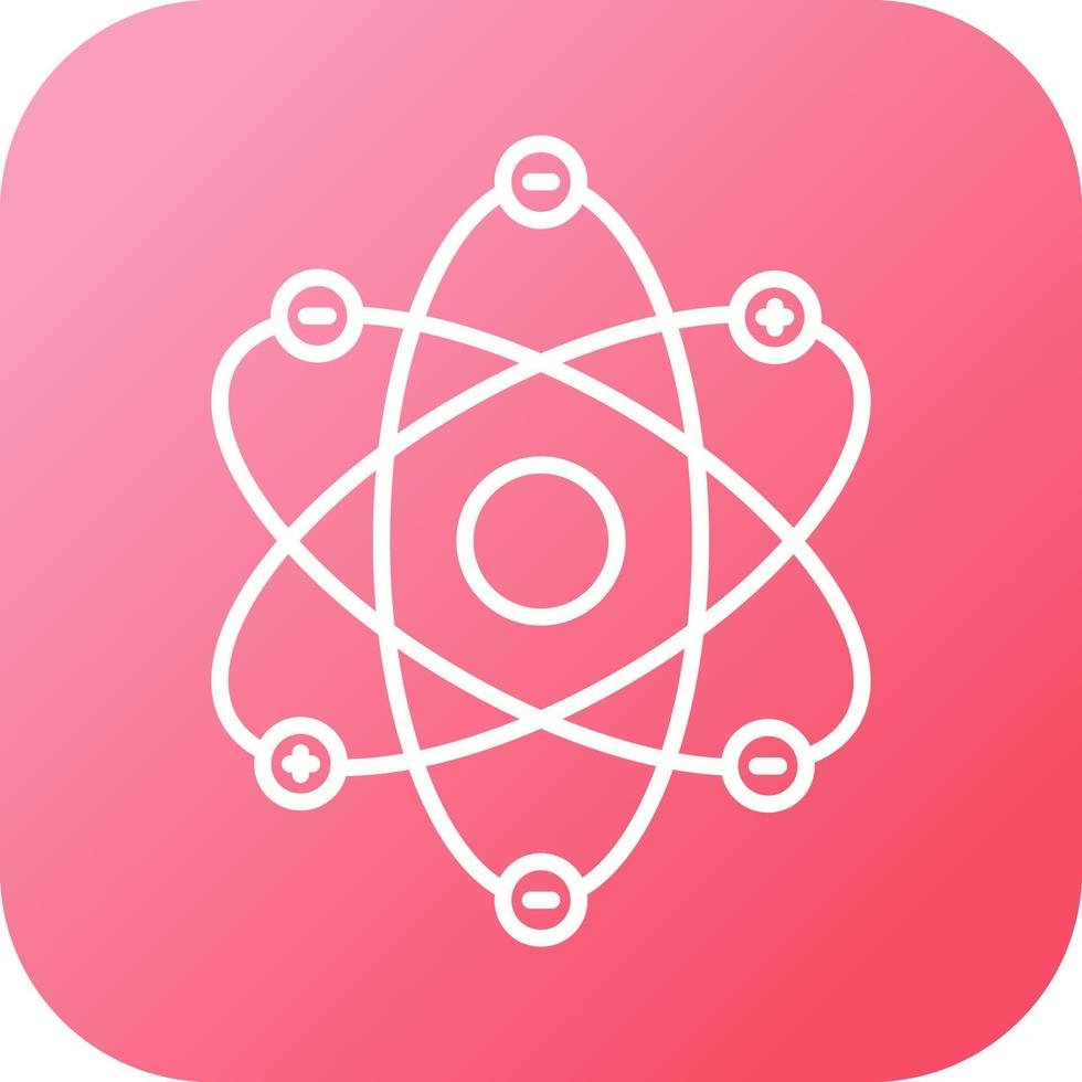Atom Structure Vector Icon
