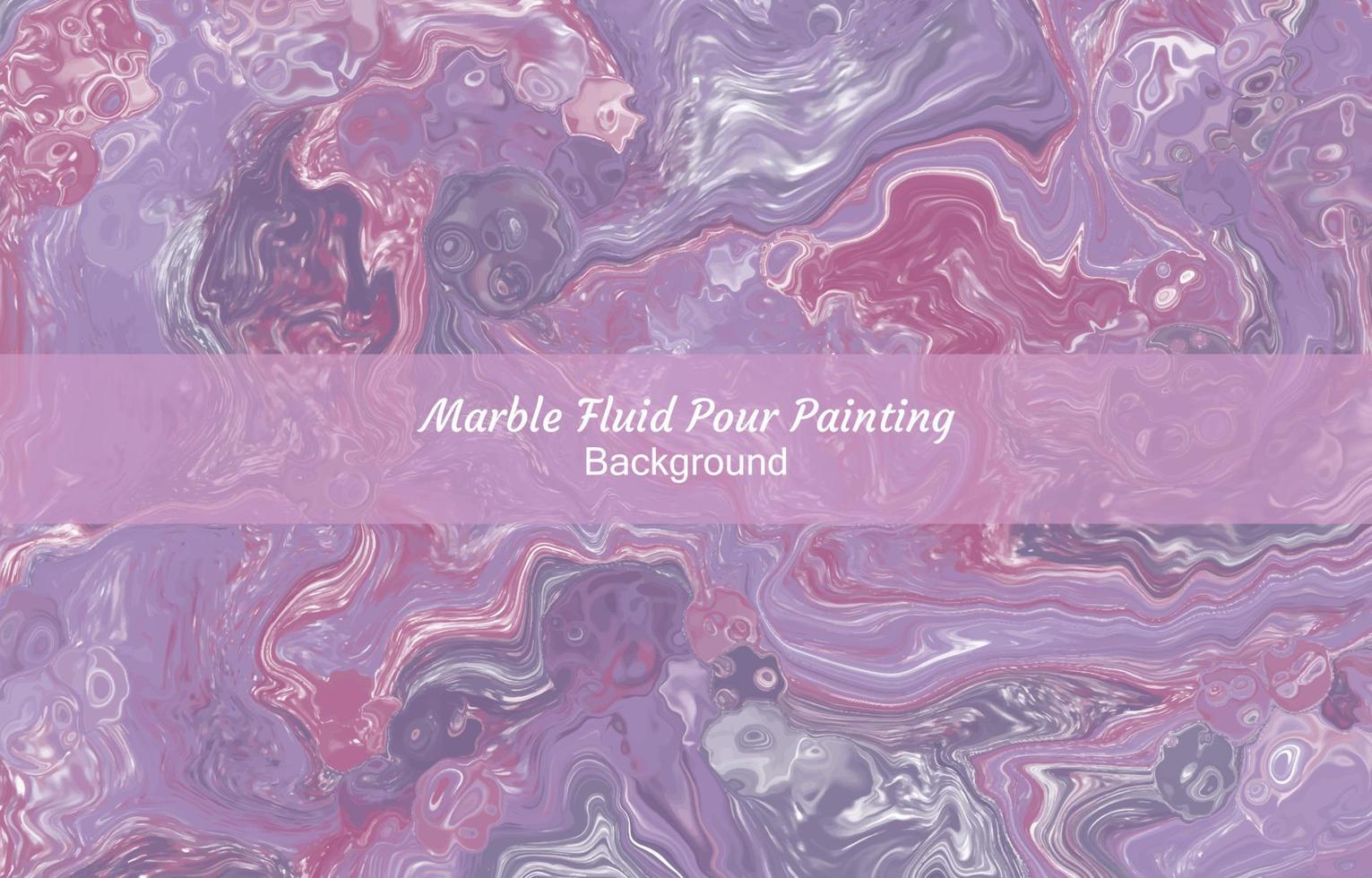 Soft Purple and Pink Marble Fluid Pour Painting Background vector