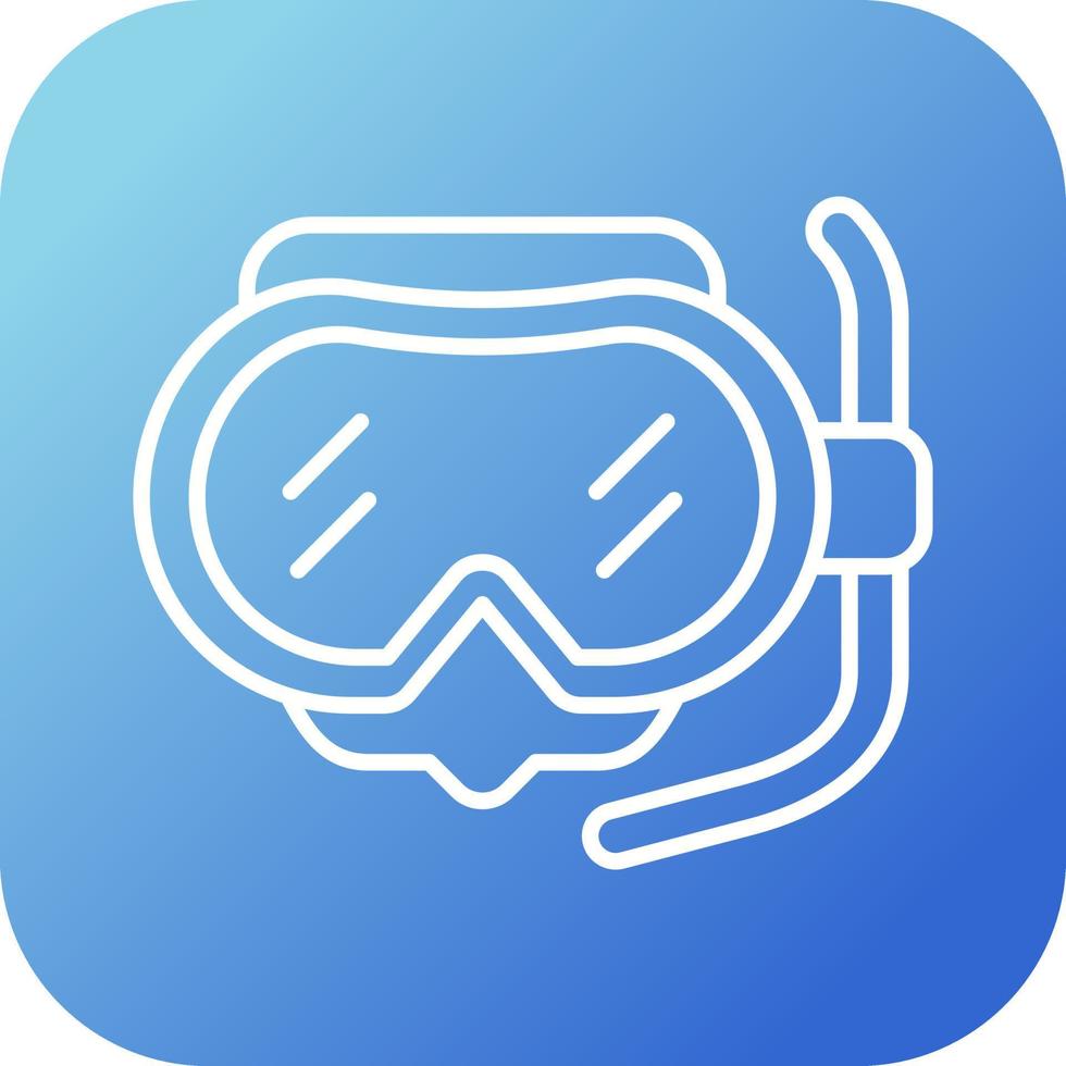 Diving Mask Vector Icon