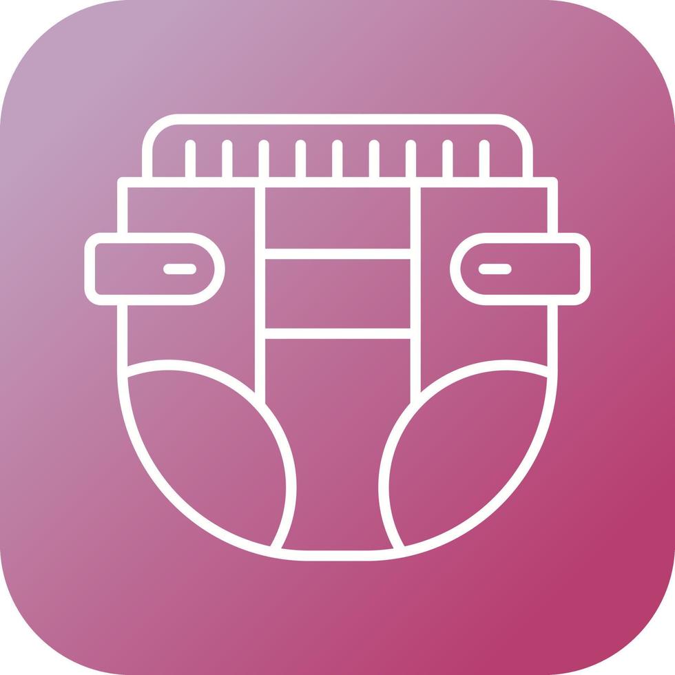 Diaper Vector Icon
