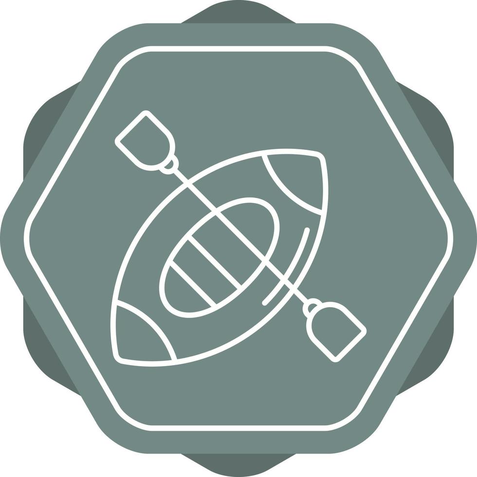 Kayak Vector Icon