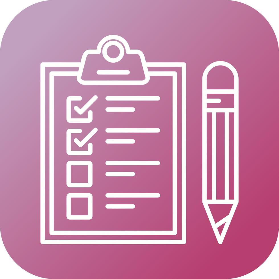 Exam Vector Icon