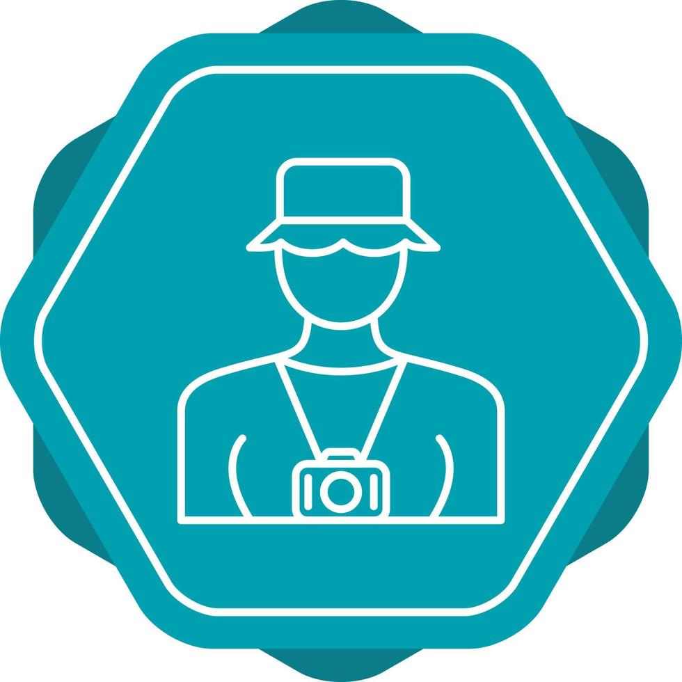 Tourist Vector Icon