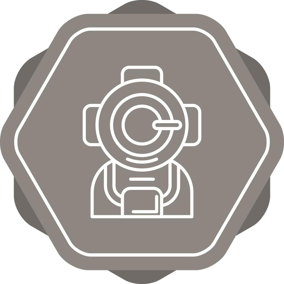 Diving Helmet Vector Icon