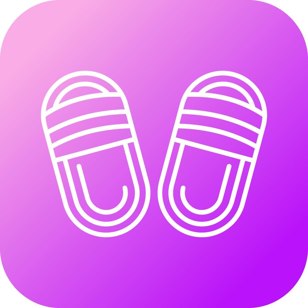 icono de vector de zapatillas