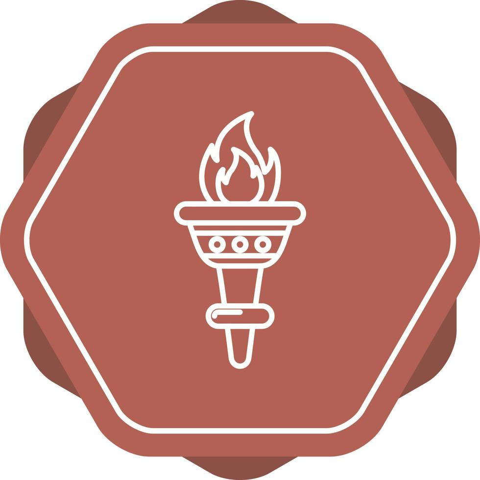 Torch Vector Icon