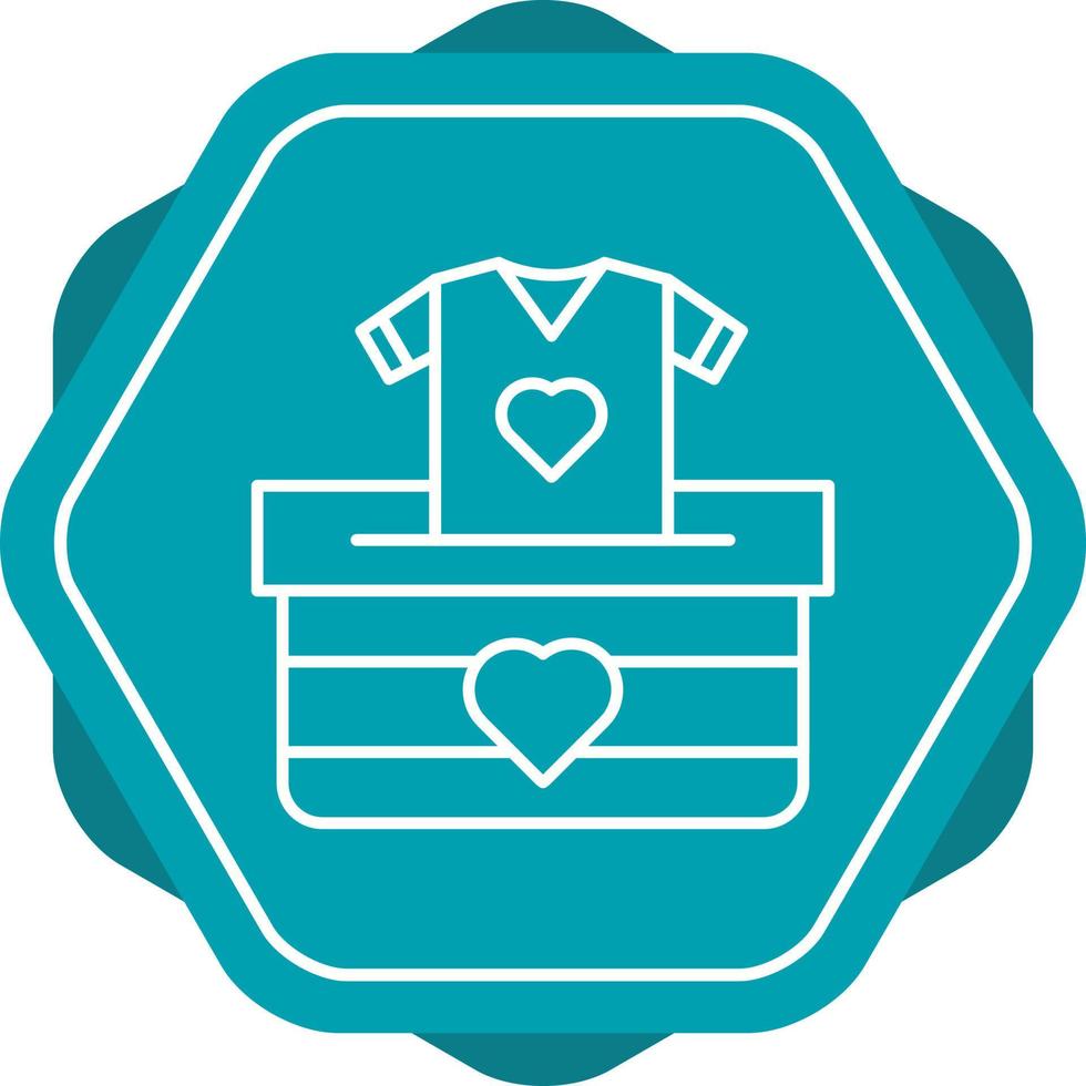 Cloth Donate Vector Icon