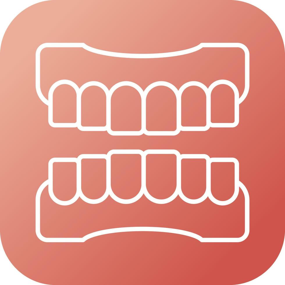 Denture Vector Icon