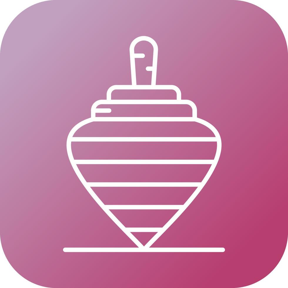 Spinning Top Vector Icon