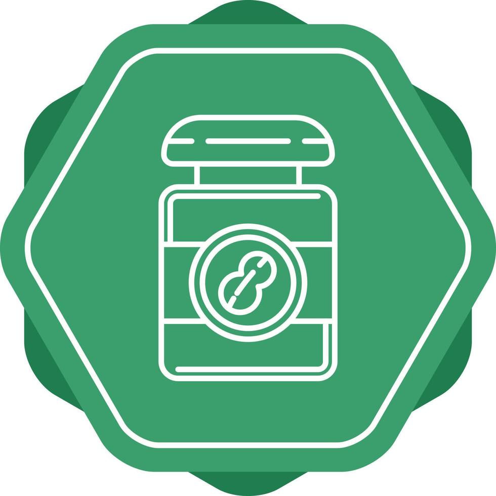 Peanut Butter Vector Icon