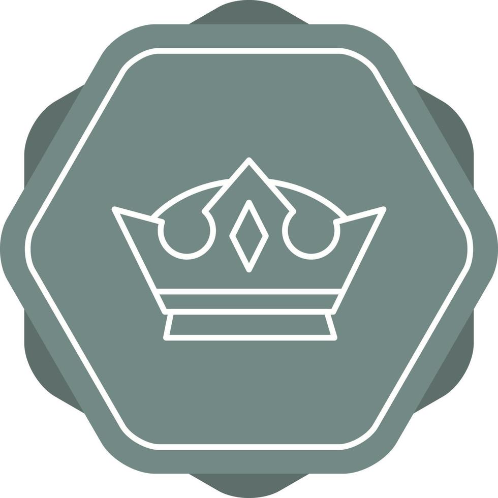 icono de vector de corona