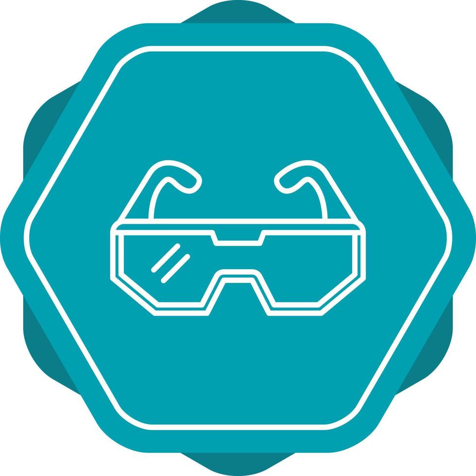 icono de vector de gafas