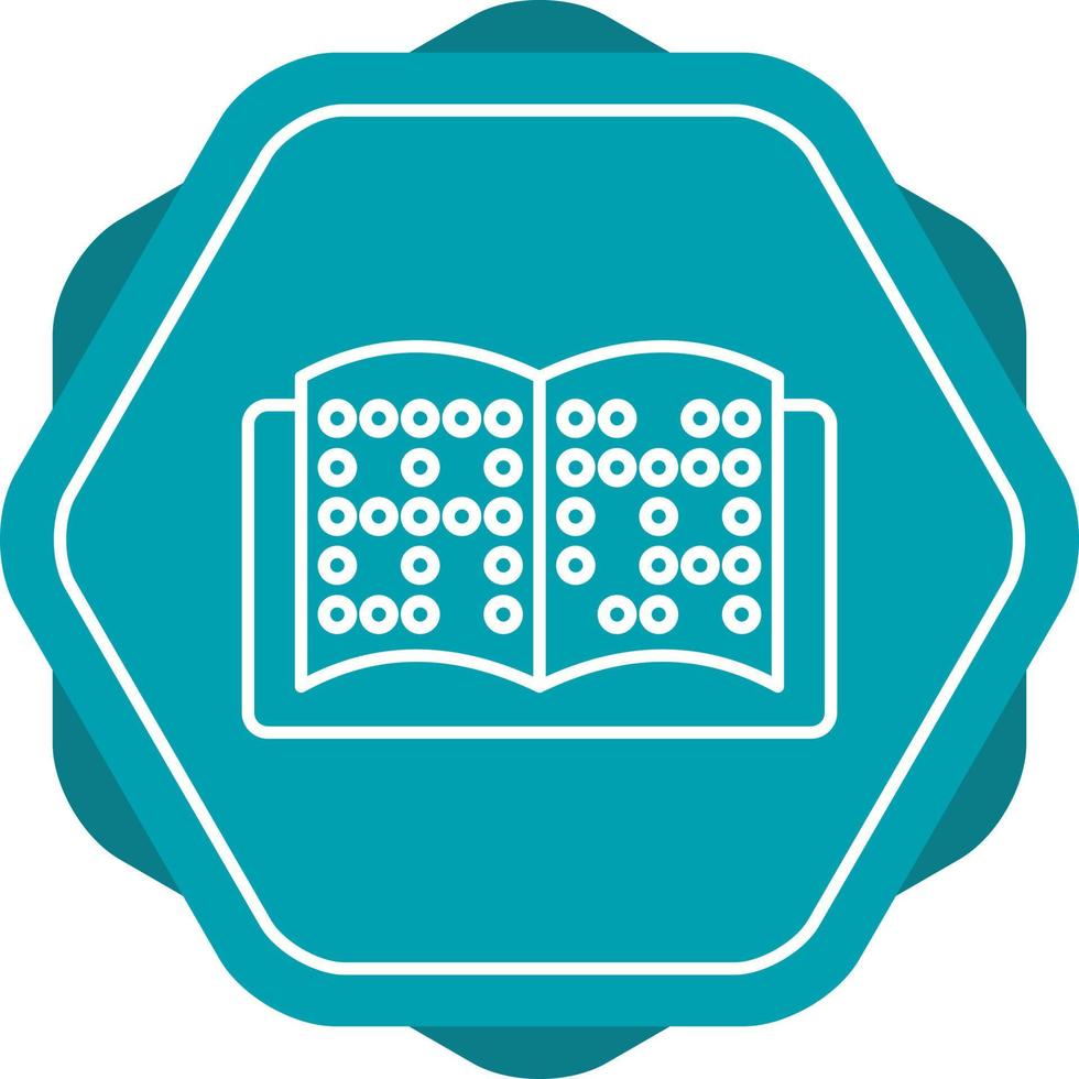 Braille Vector Icon