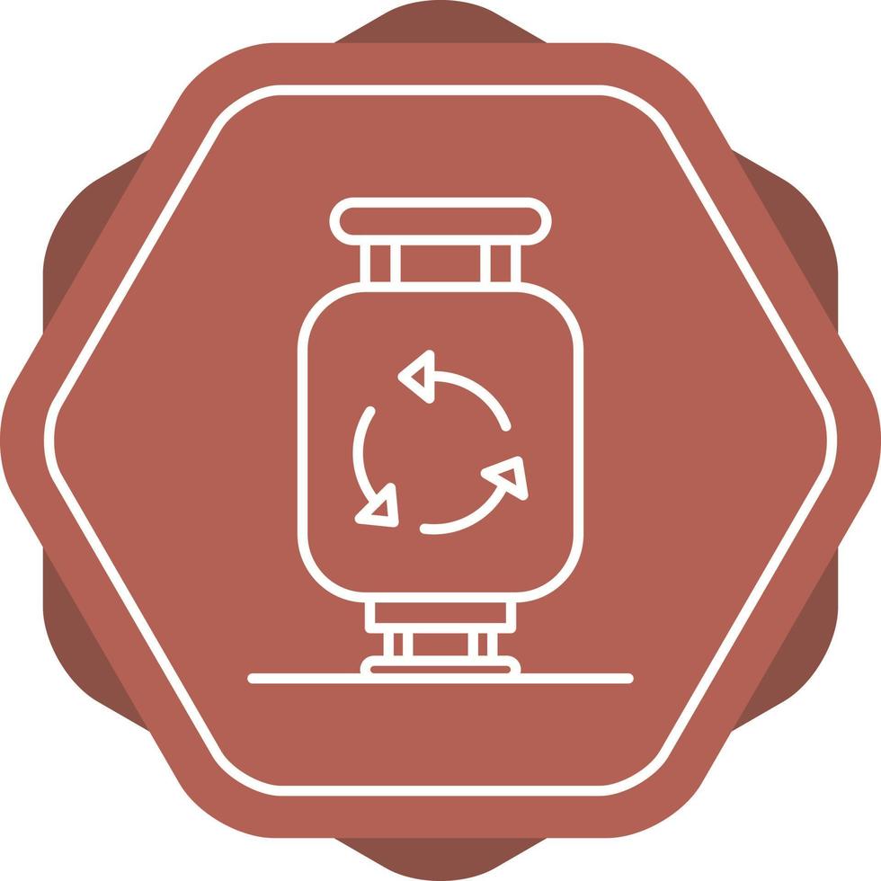 Gas Cylinder Vector Icon