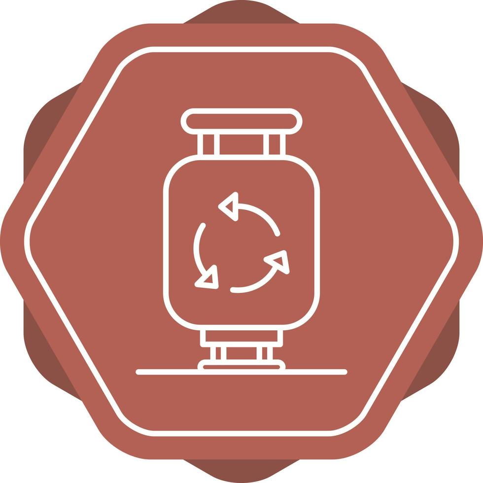 Gas Cylinder Vector Icon