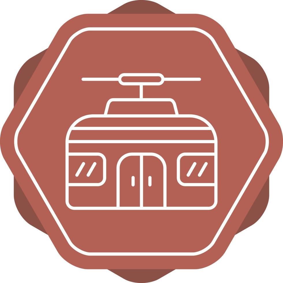 Cable Car Vector Icon