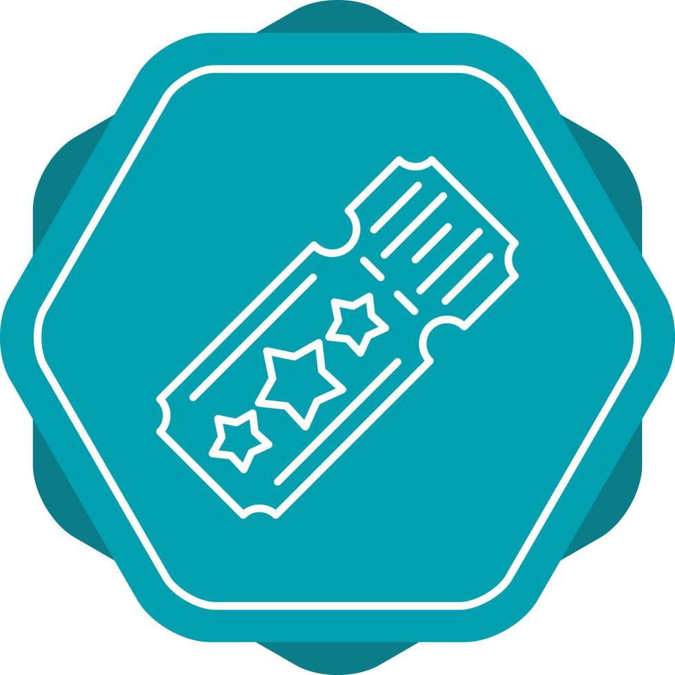Ticket Vector Icon