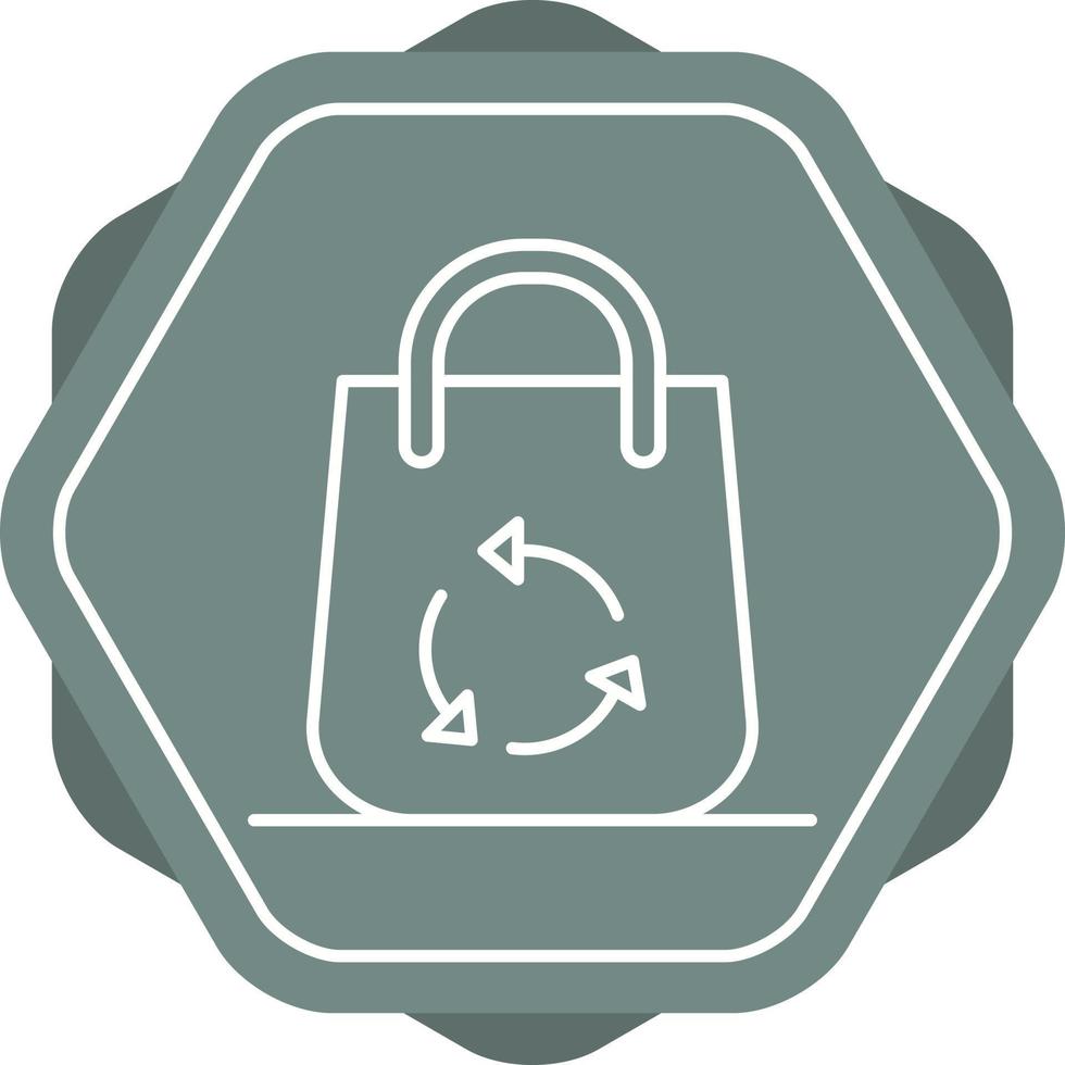 Eco Bag Vector Icon