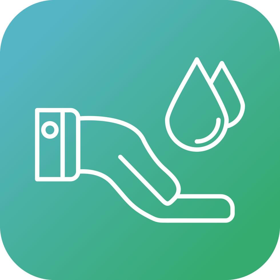 Save Water Vector Icon