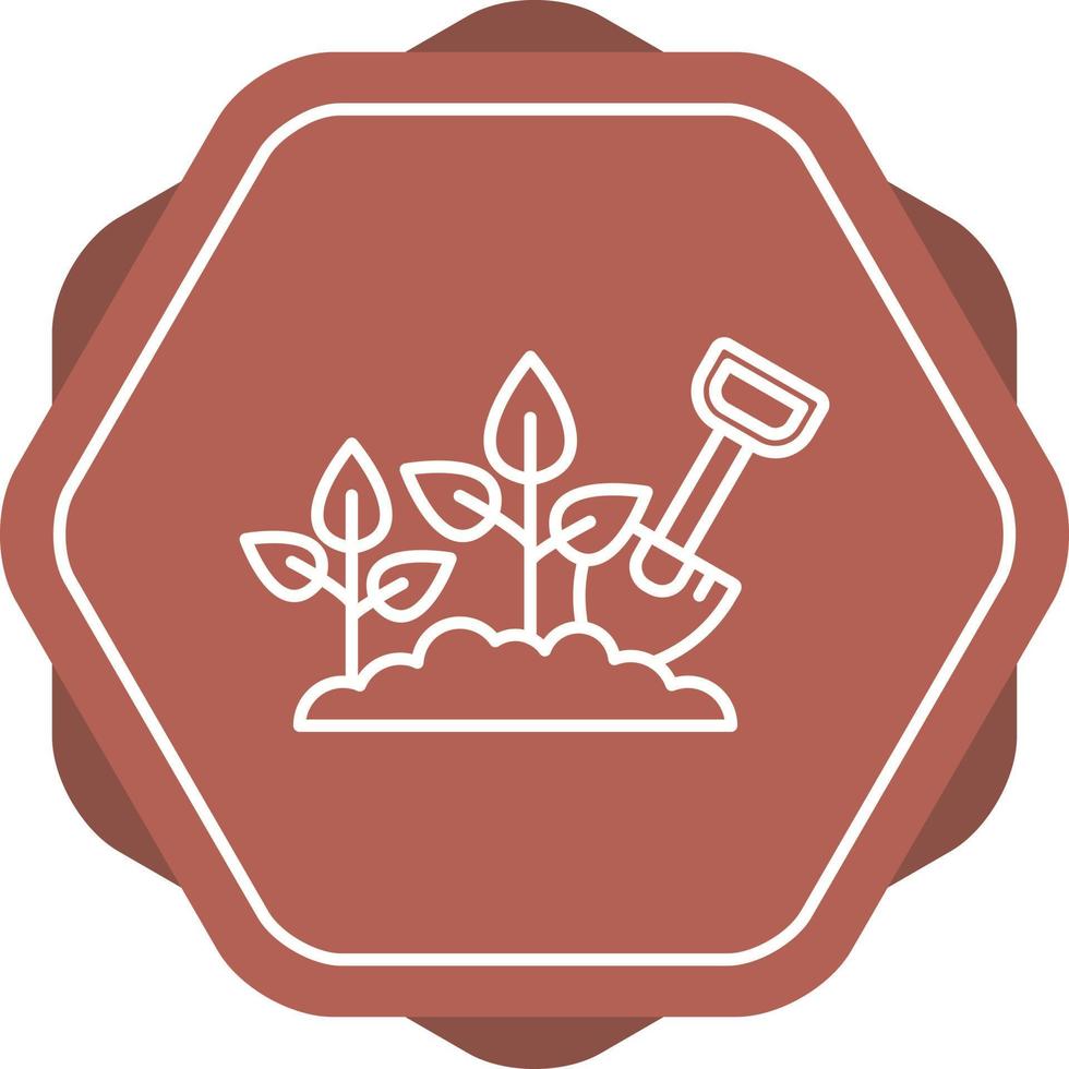 icono de vector de jardinería