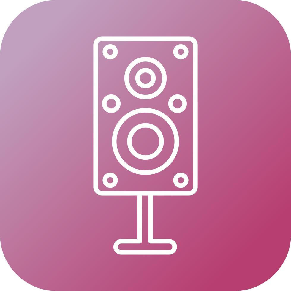 icono de vector de altavoces