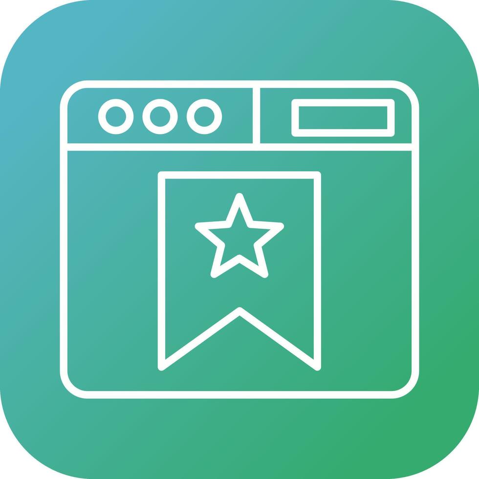 Bookmark Vector Icon
