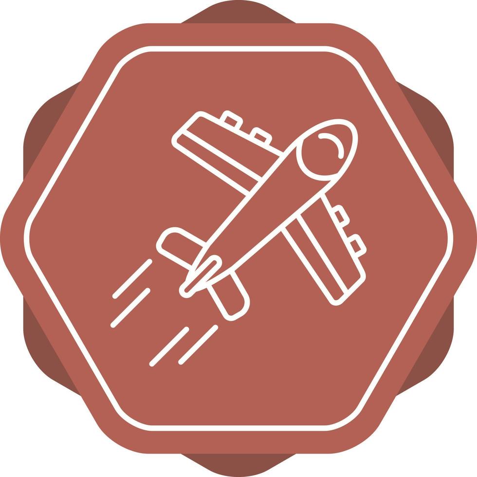 icono de vector de avion