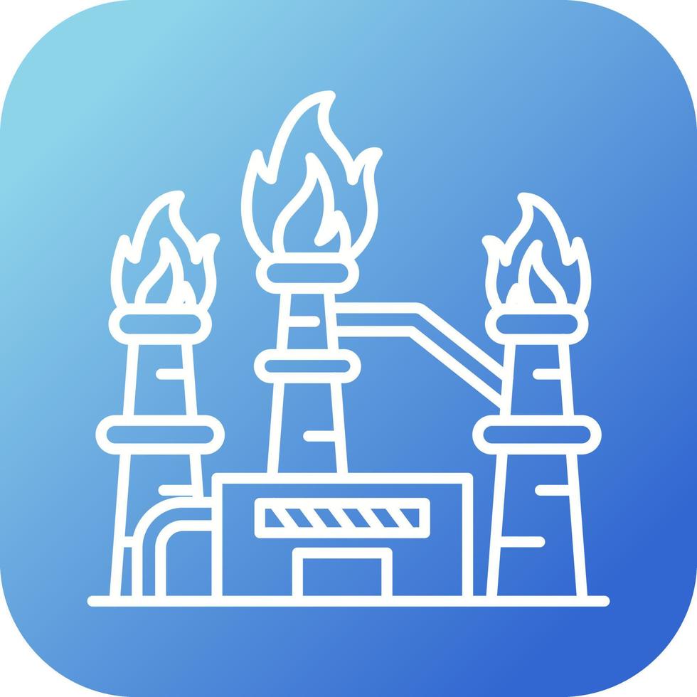 Natural Gas Vector Icon