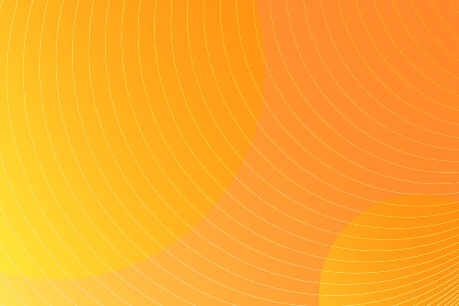 Abstract curve pattern orange color sunset for cover background. Vector
