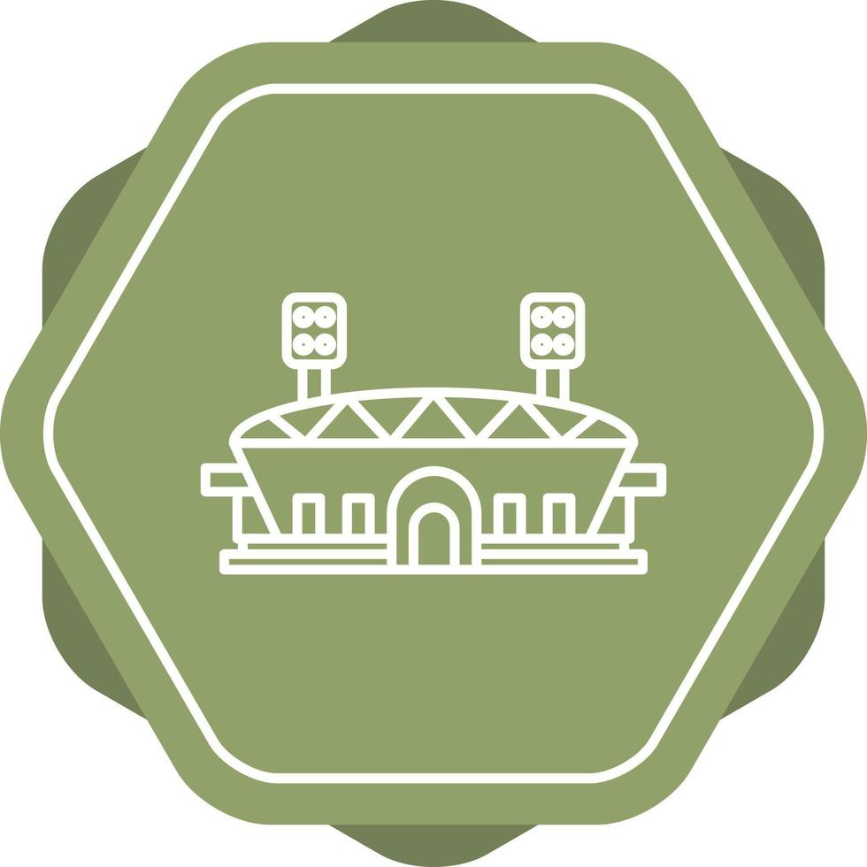 icono de vector de estadio