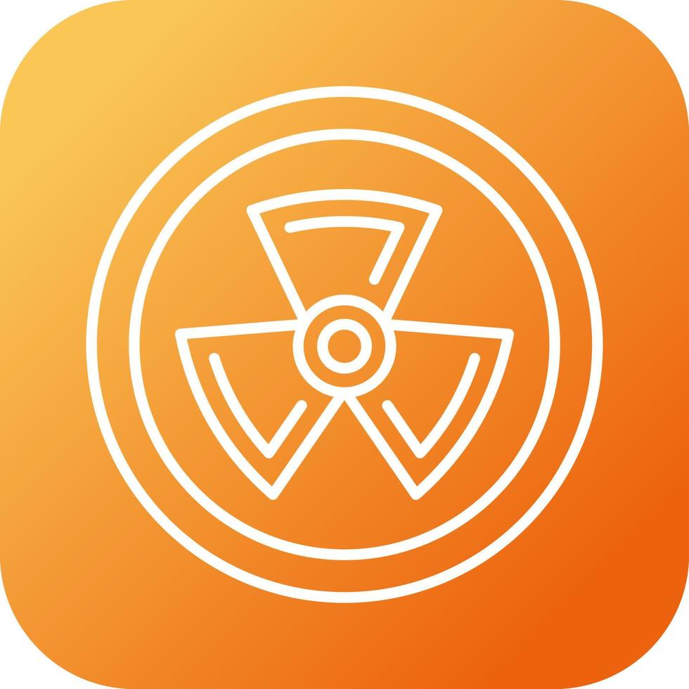 Radiation Vector Icon