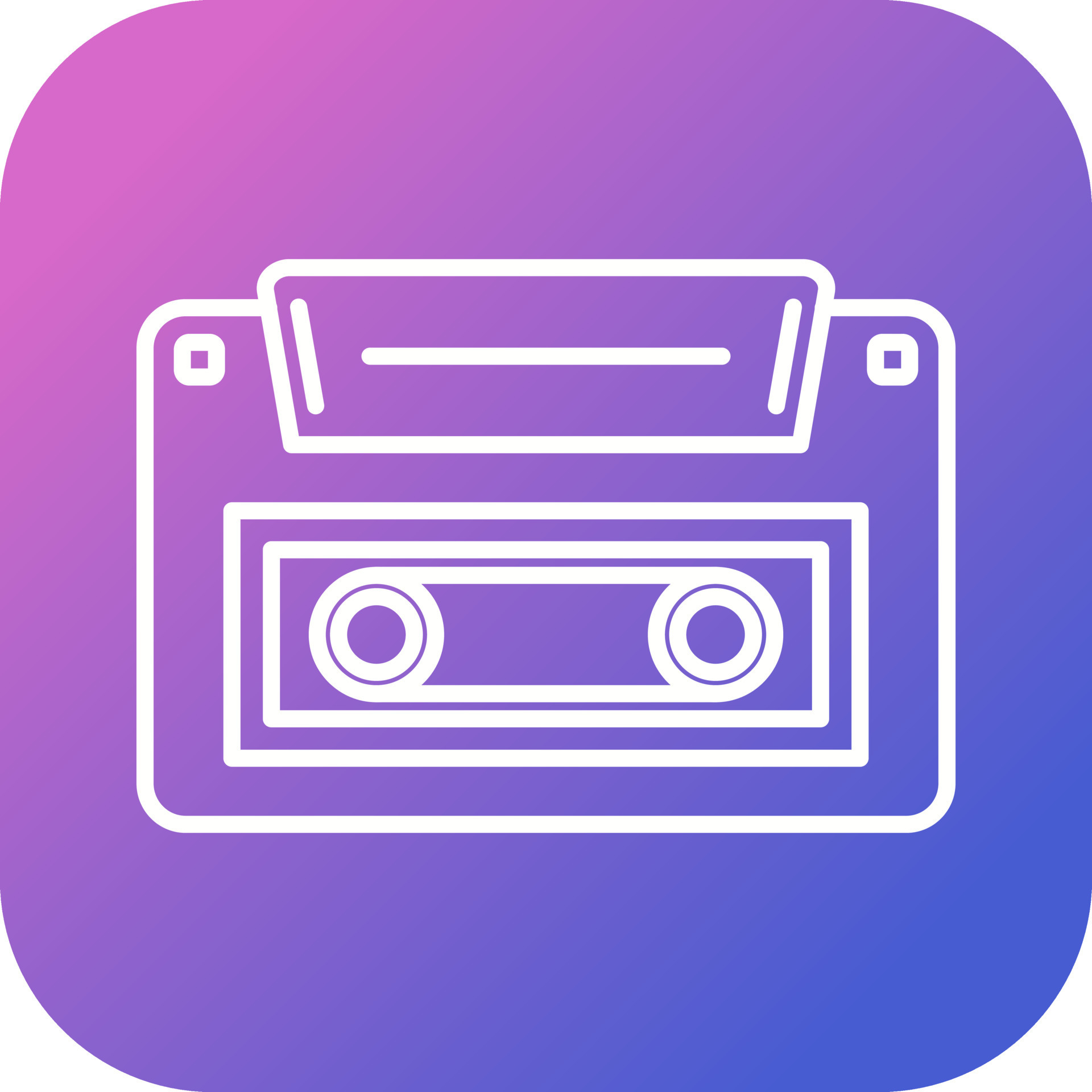 Tape Recorder Vector Icon 15642599 Vector Art at Vecteezy