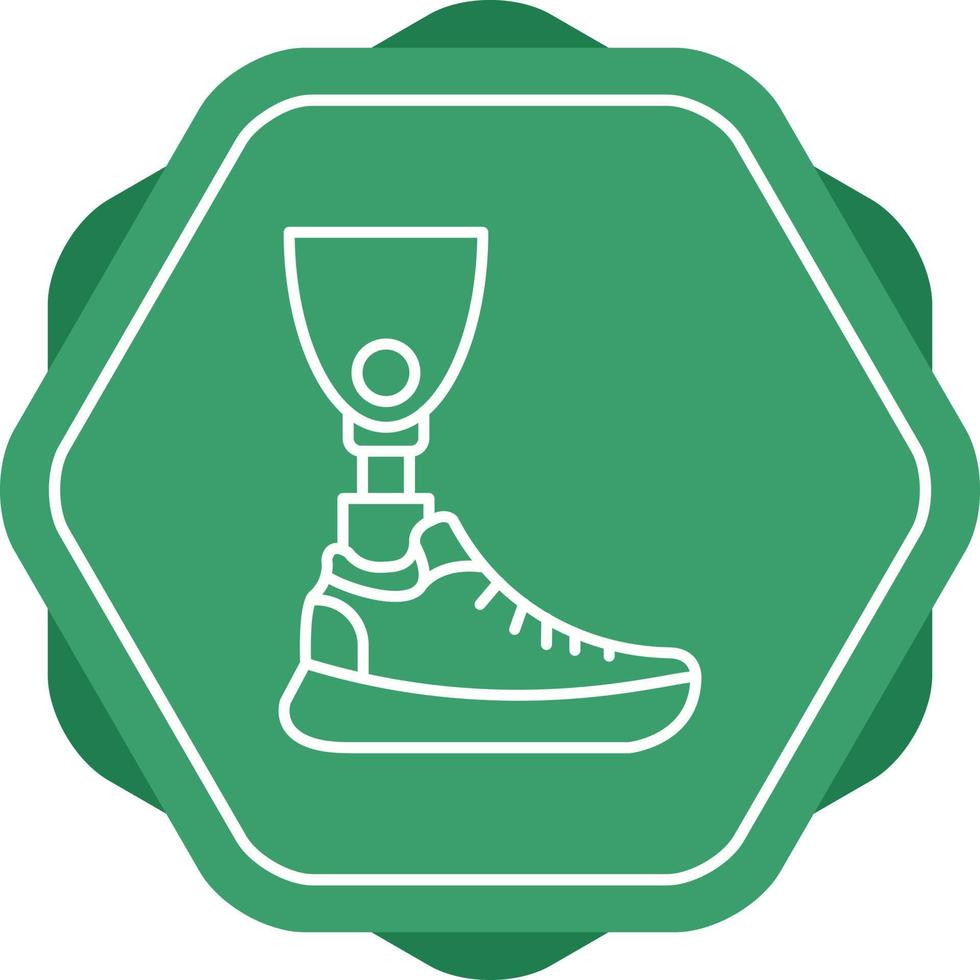 Prosthesis Vector Icon