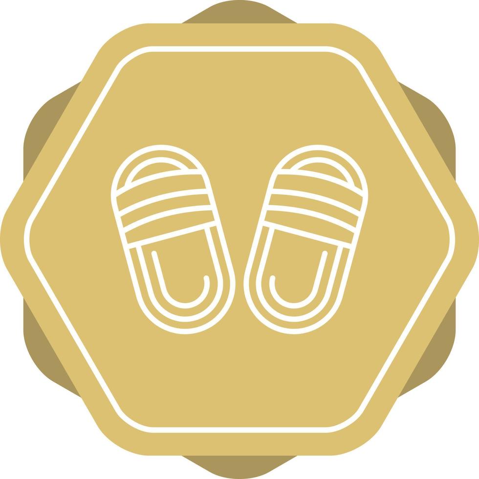 Slippers Vector Icon