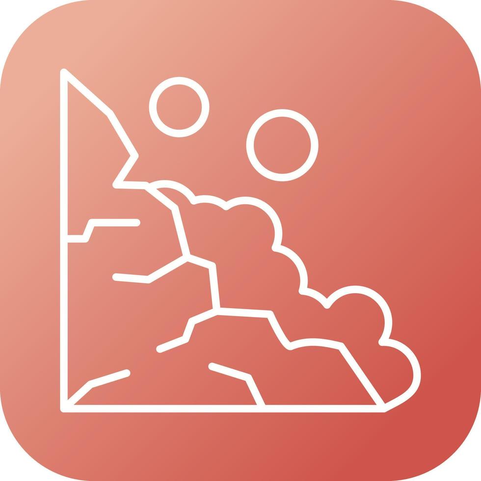 Landslide Vector Icon