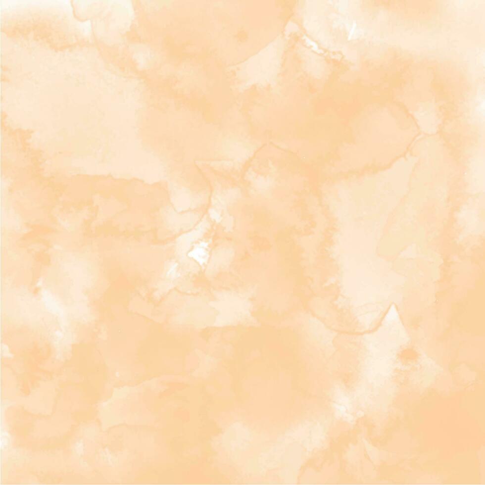 Abstract Peach Watercolor Background Texture vector