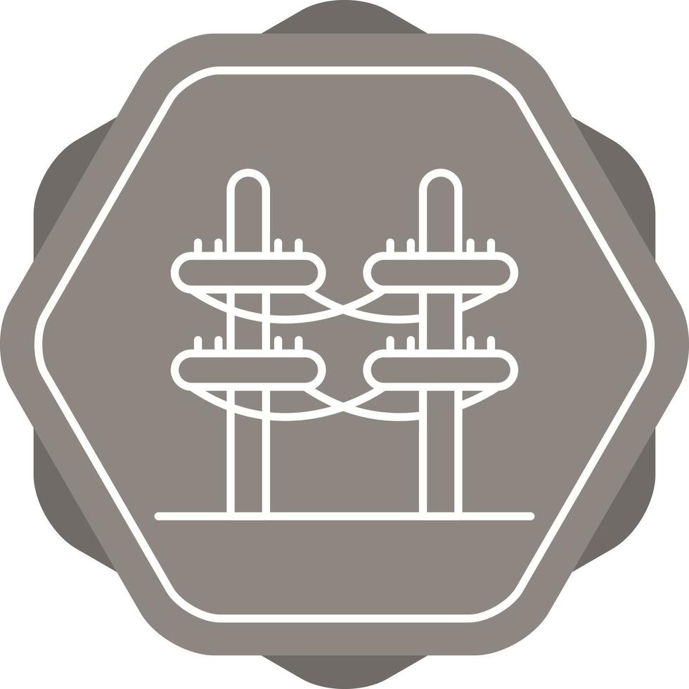 icono de vector de torre eléctrica