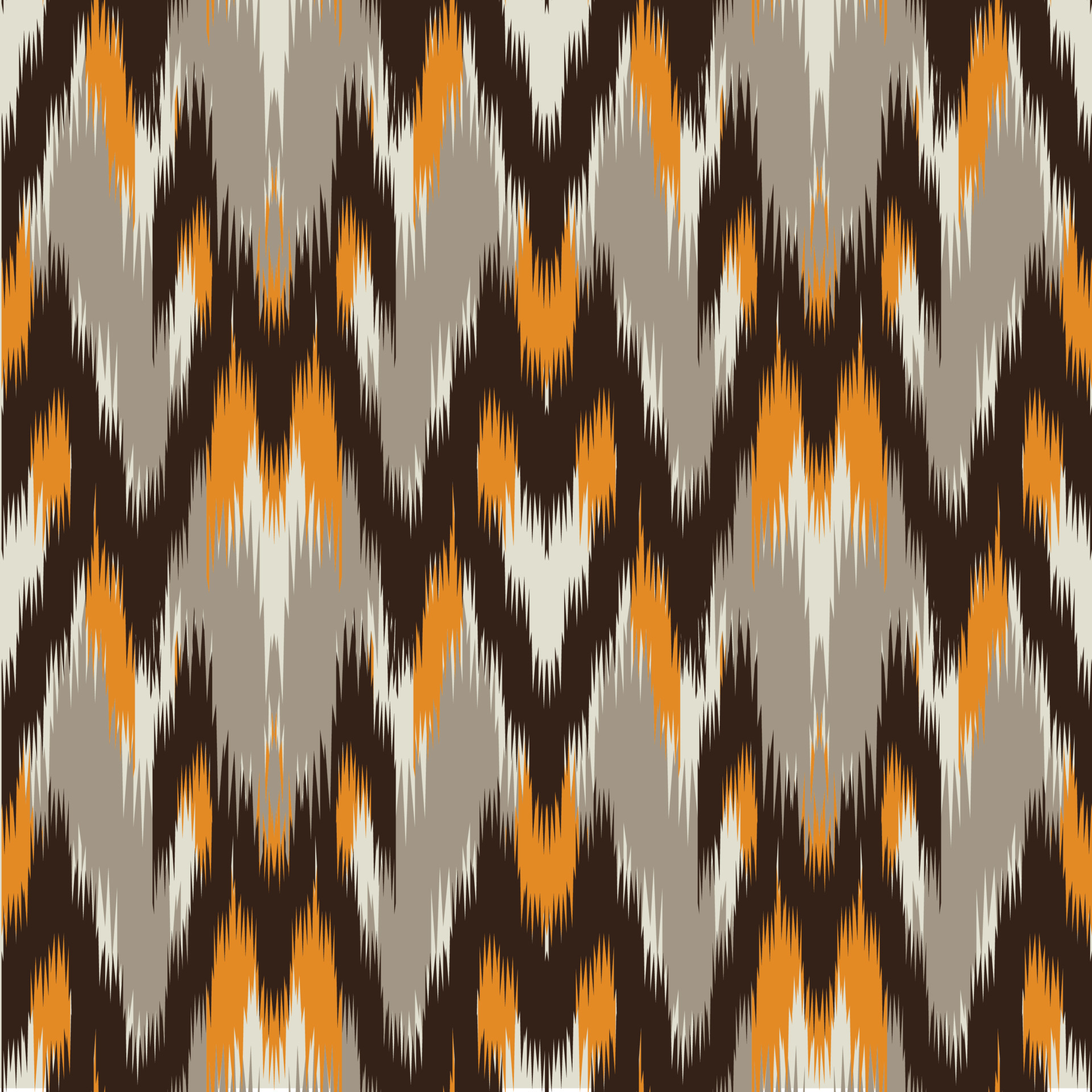 Seamless abstract ikat pattern in earthy color. Abstract background for  textile design, wallpaper, surface textures, wrapping paper. 15644239  Vector Art at Vecteezy