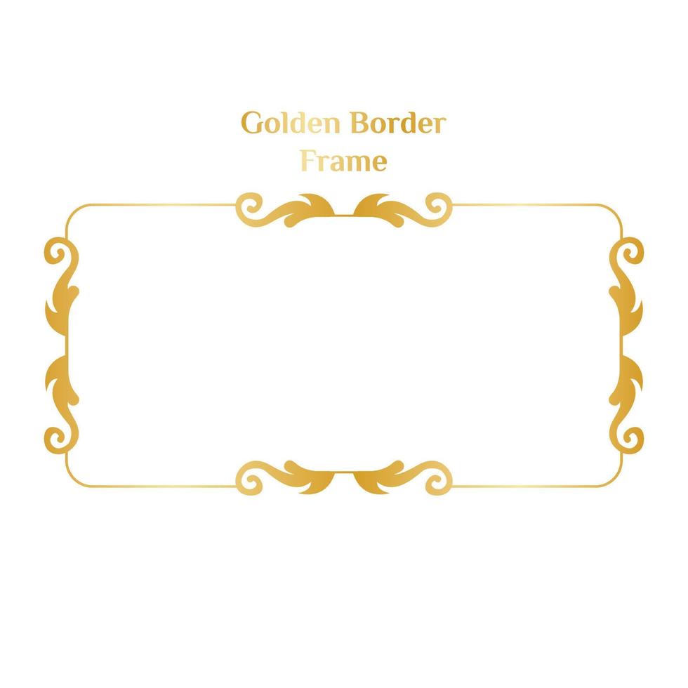 vintage gold frame background graphic design graphic ornament vector