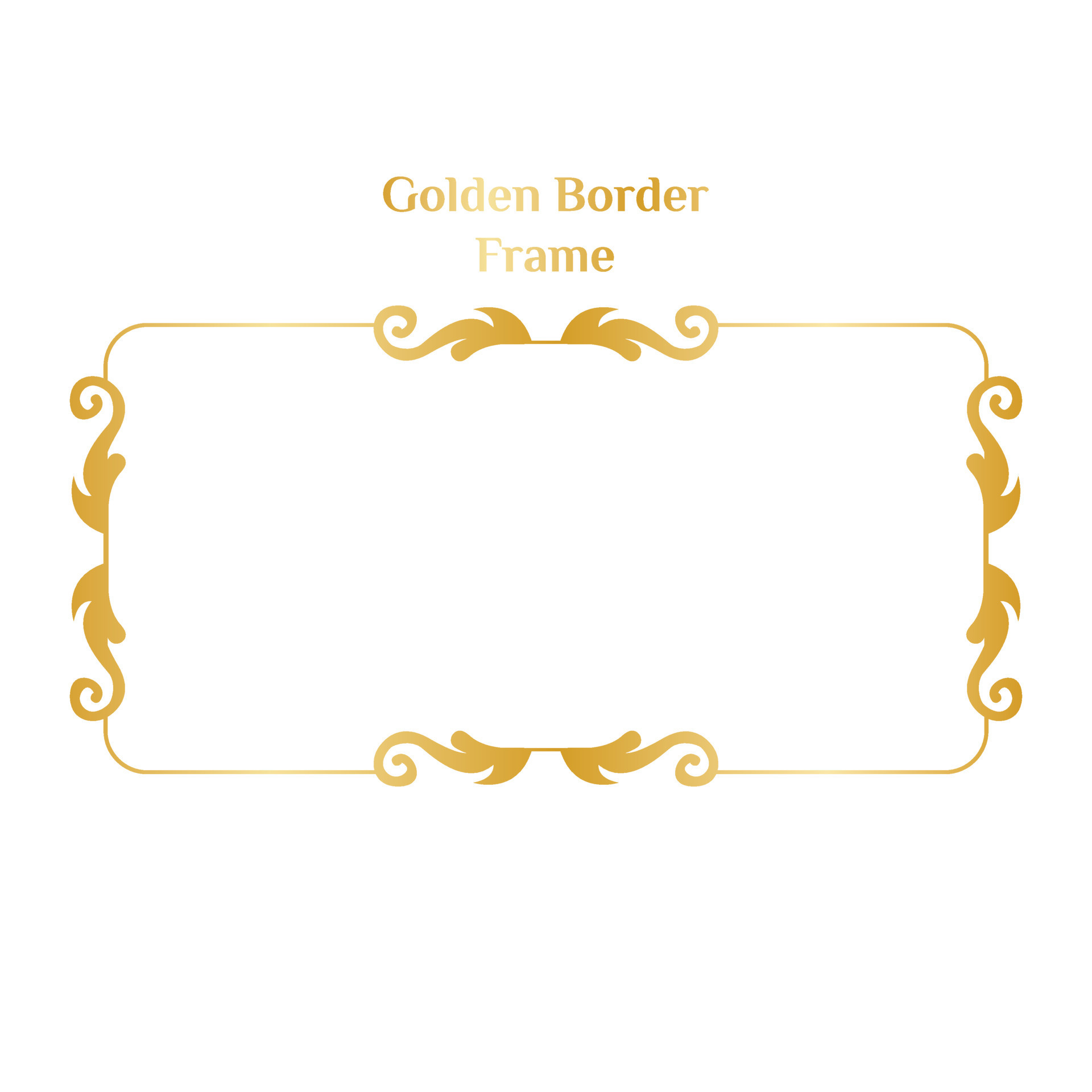 vintage gold frame background graphic design graphic ornament 15645179