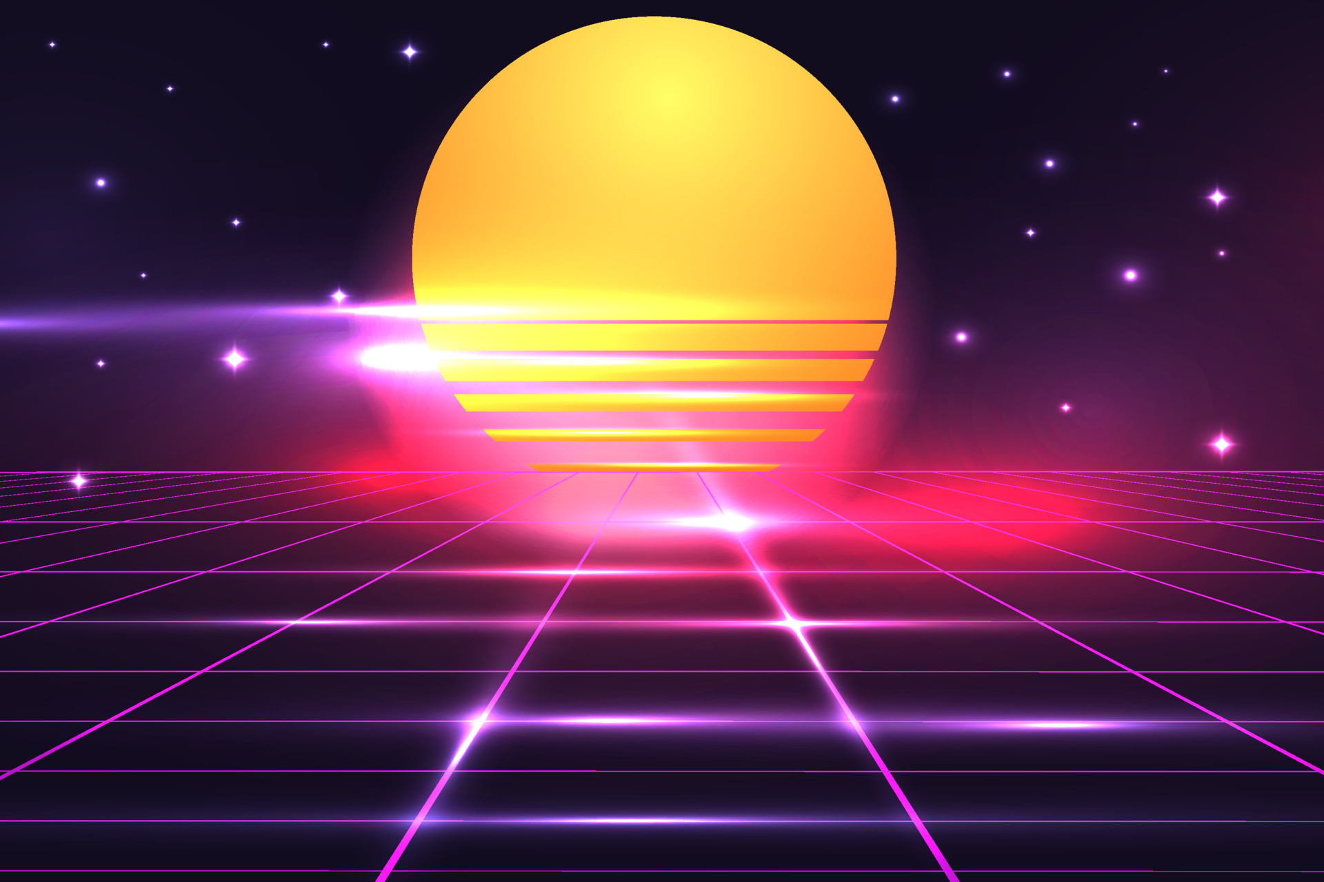 Retro cyber shop