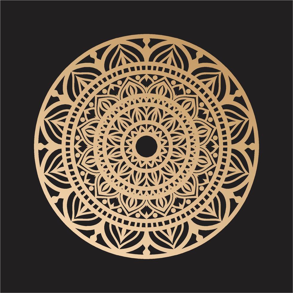 Mandala Design Decorative Pattern Decoration Snowflake vector