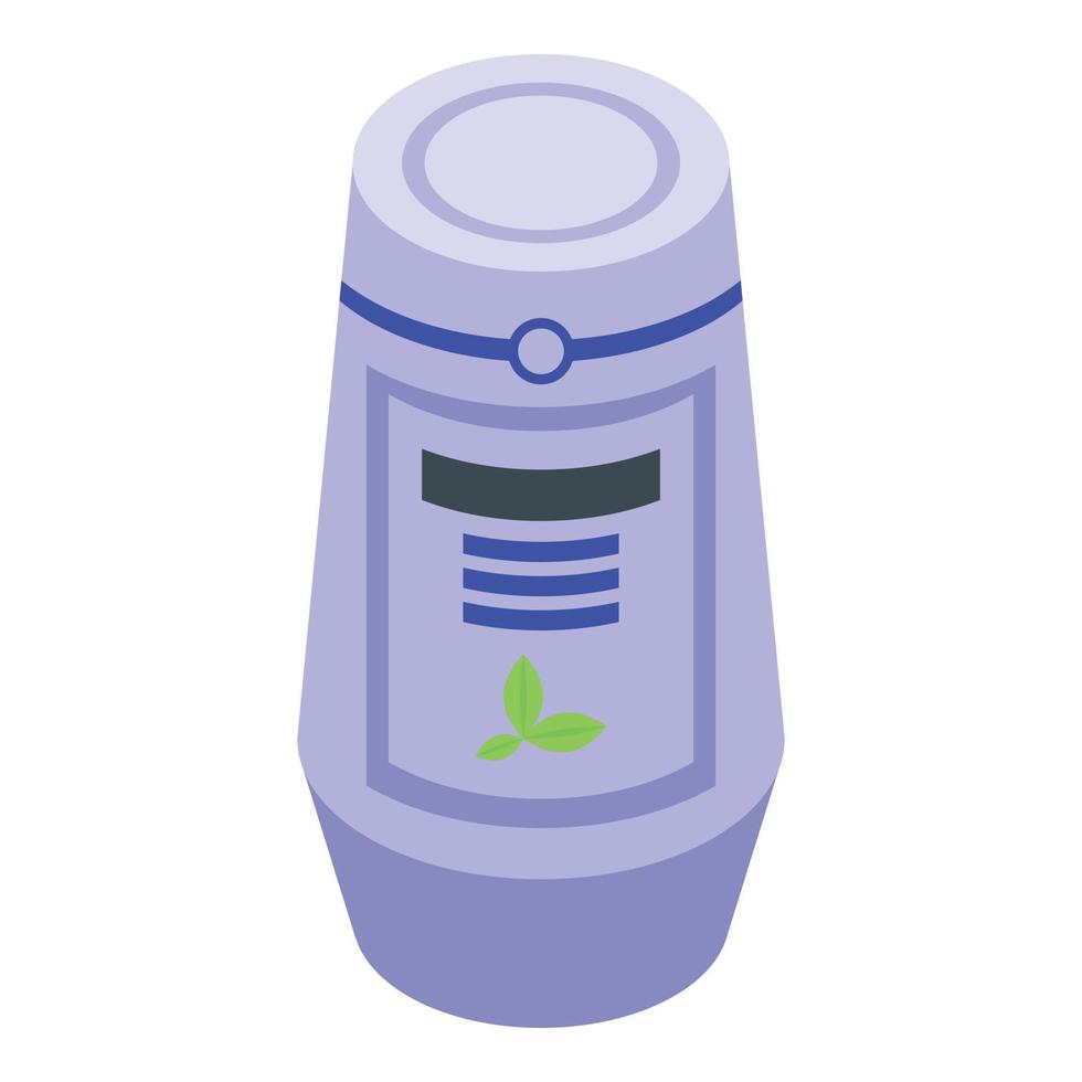 Ment air freshener icon, isometric style vector