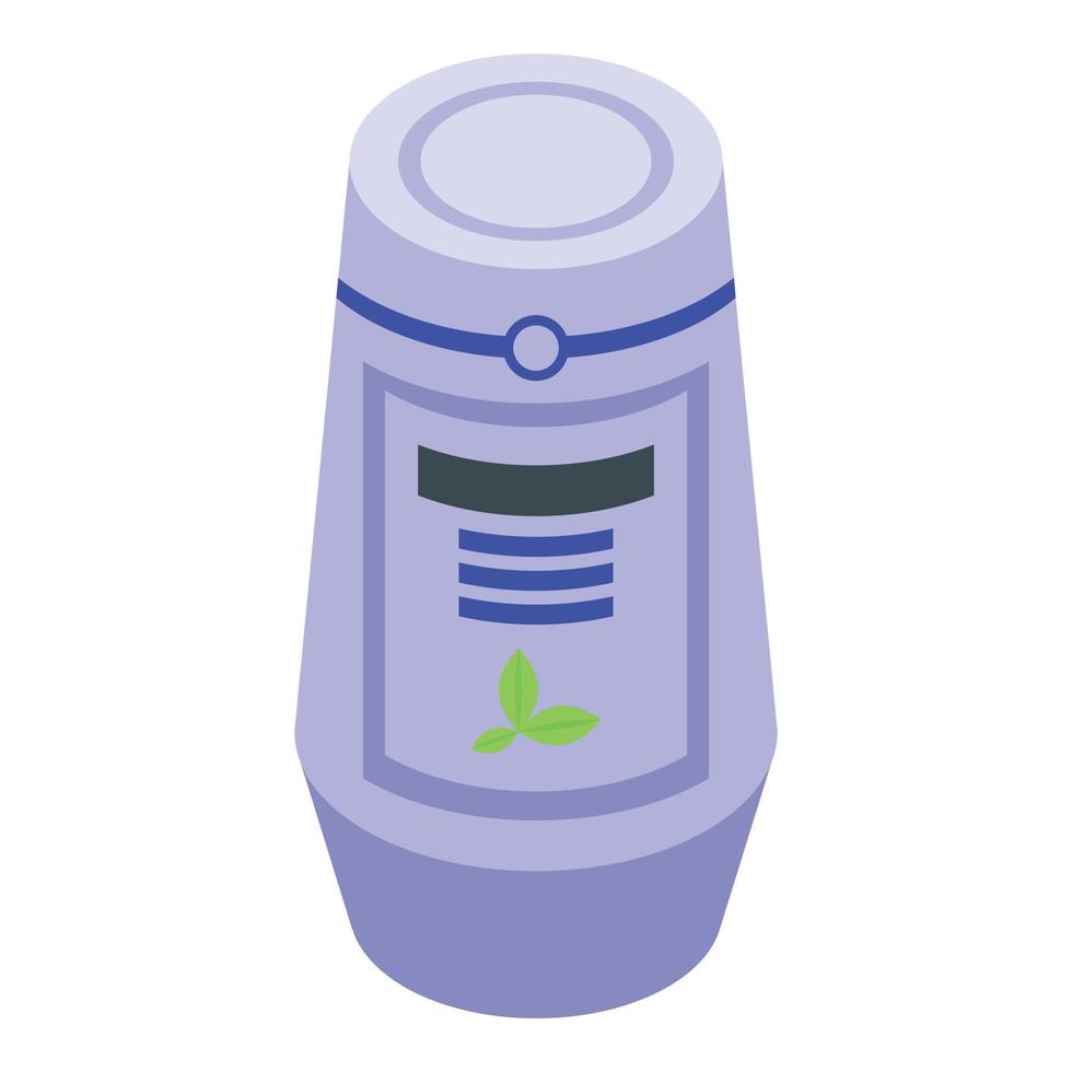 Ment air freshener icon, isometric style vector