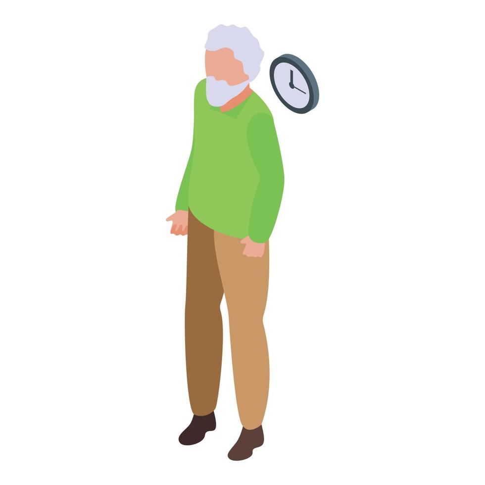 Target customers icon, isometric style vector
