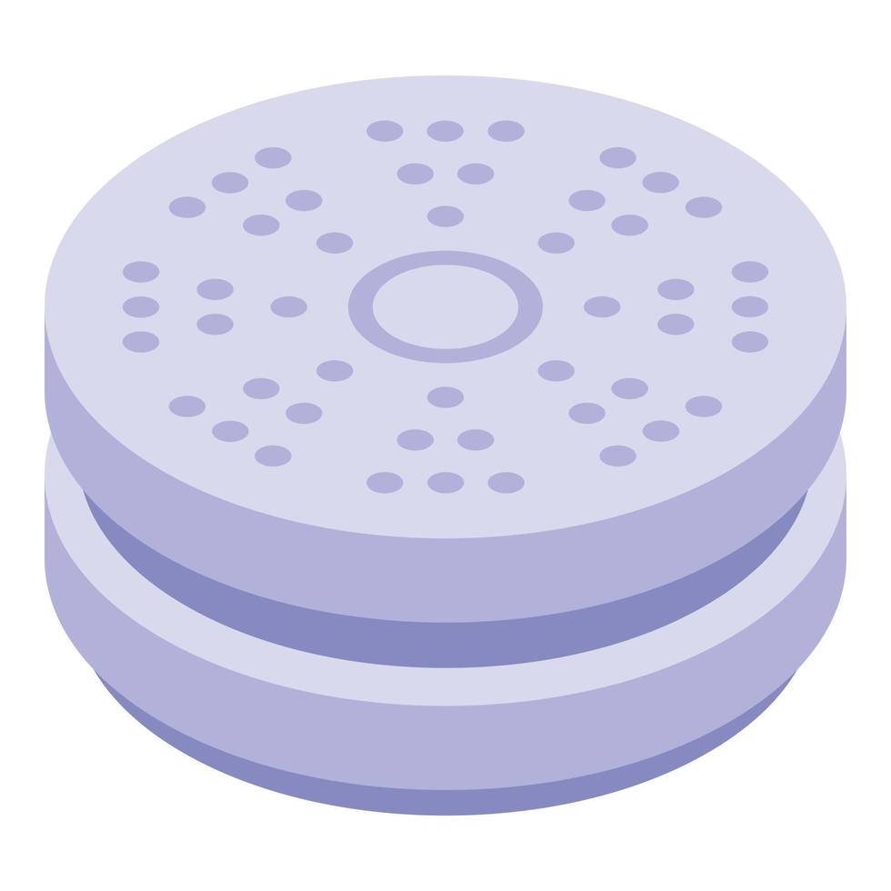 Smart sensor icon, isometric style vector