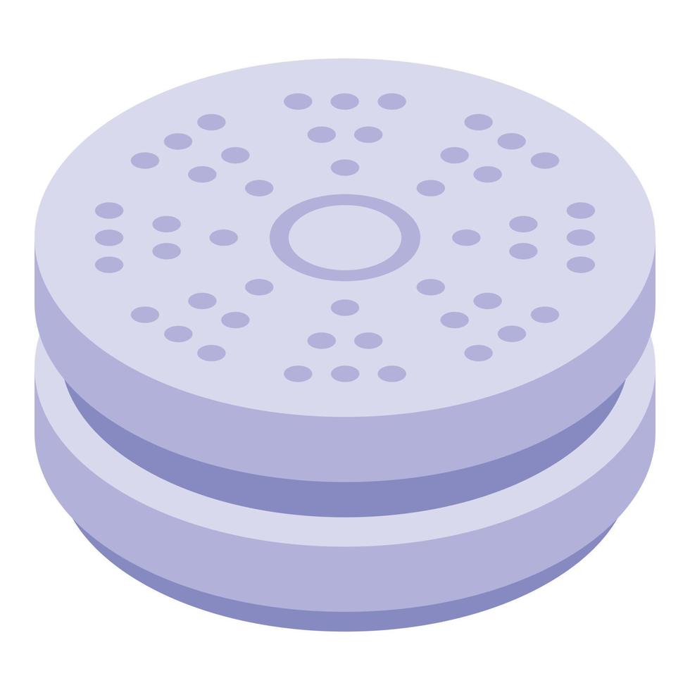 Smart sensor icon, isometric style vector